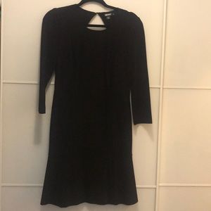 Open back flare DKNY dress
